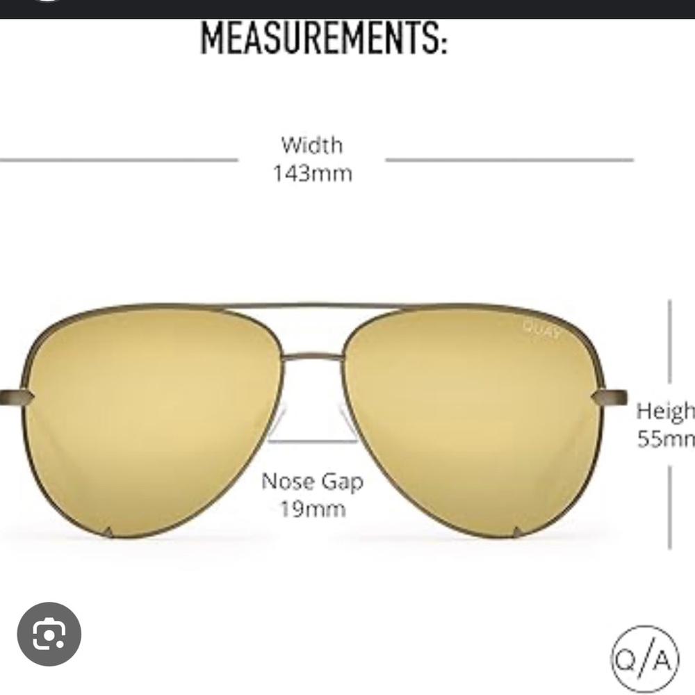 Quay Australia x Desi Sunglasses - Picture 4 of 4